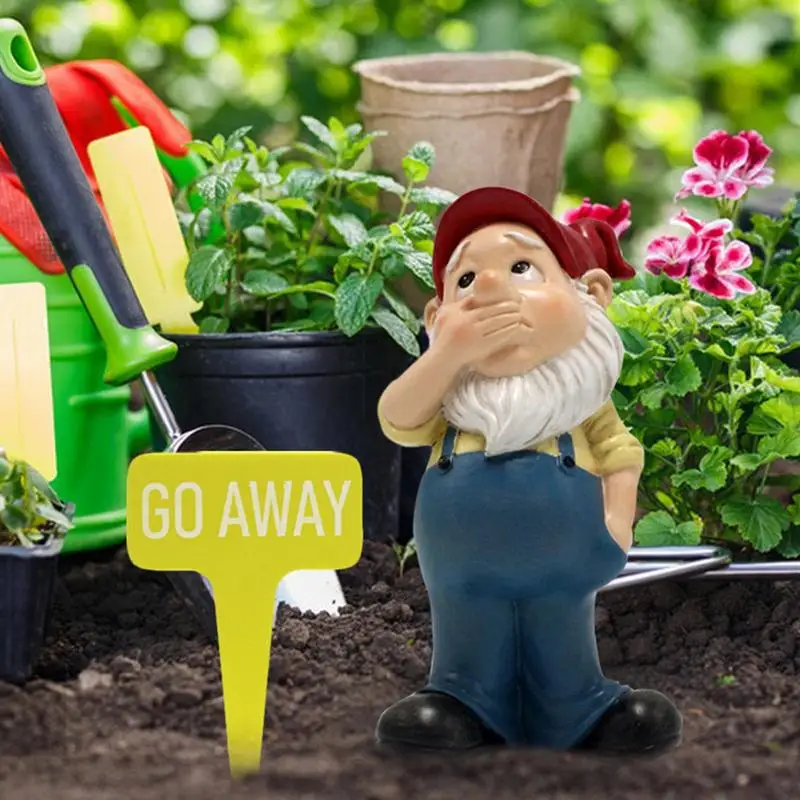 

Lawn Gnome Outdoor Gardening Decorations Resin Cartoon Self Ornament Creative Gnome Garden Decor Accessories Cute Poses