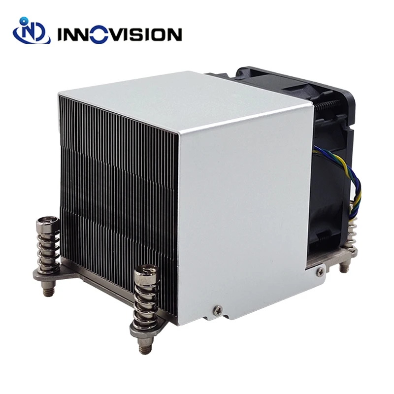 Estreito Ilm Cpu Cooler Servidor Dissipador de Calor para Xeon Cpu com Ventilador Novo Lga2011 2066 2u - Imagem 3