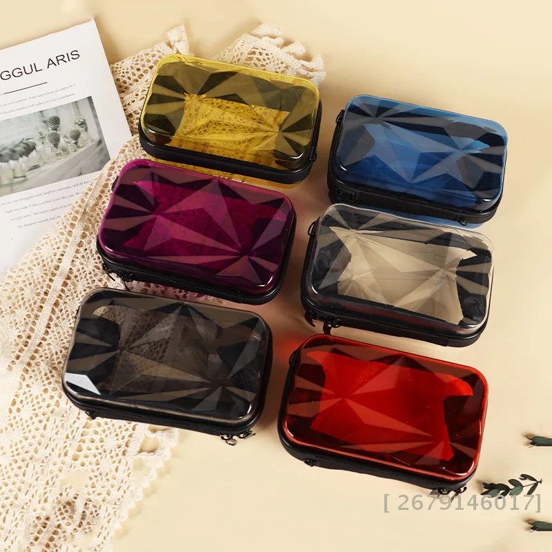 【YY26】Fashion Transparent Crossbody Bags Women's Bag Trend Totes Handbag Shoulder Bag Suitcase Purse Clutch Bag 3