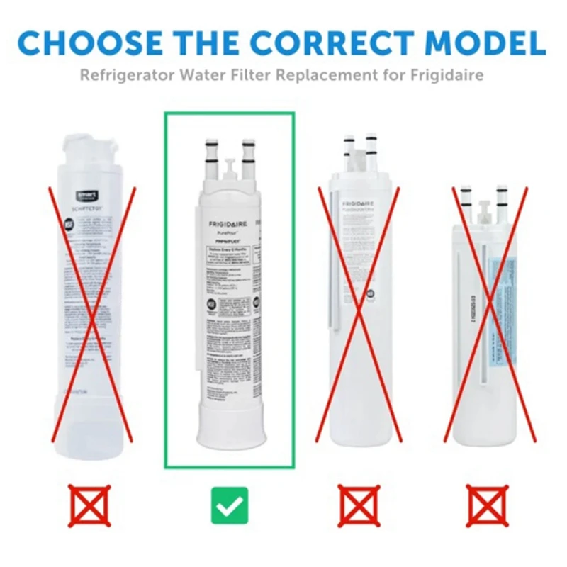 FPPWFU01 냉장고 필터 요소, Frigidaire PWF-1 냉장고 필터 요소에 적합, 물 필터 교체