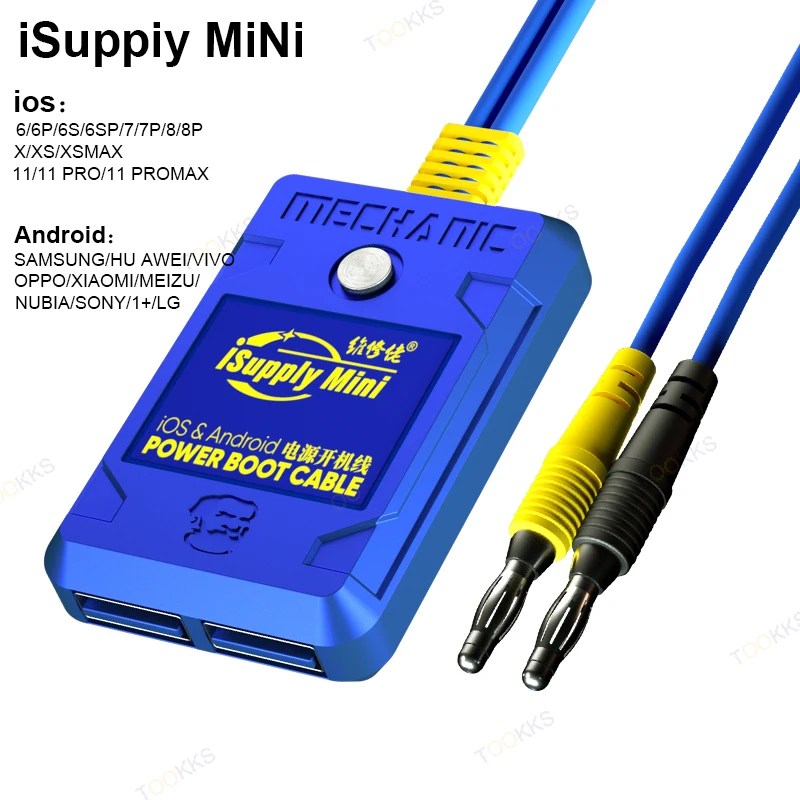 New Mechanic iBoot Power Supply Power Control Test Cable for iP 6 7 8 X