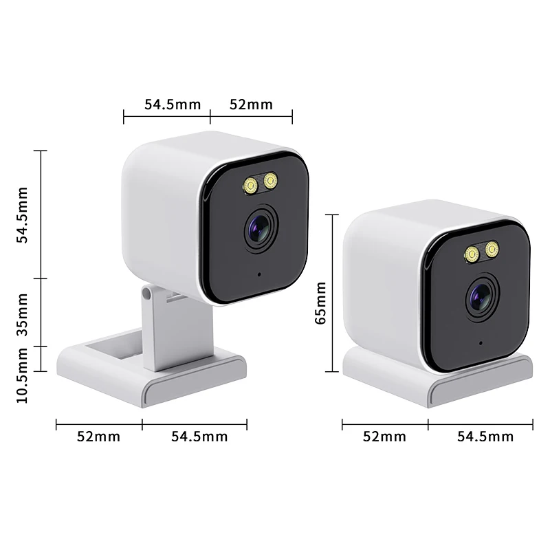 Waterproof WiFi Tuya Camera Smart Home Security Camera 4MP HD Color Night Baby Monitor Two Way Audio Video Surveillance Security 6