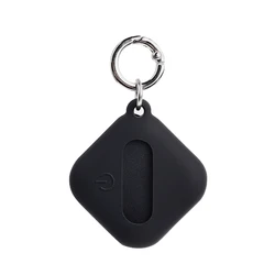 Pack of Bluetooth GPS Smart Trackers for Seamless Item Tracking and Loss Prevention (1 Pack Black)