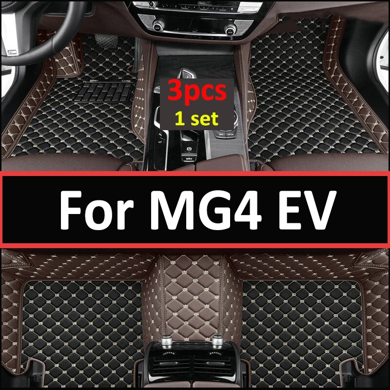 

For MG4 EV MG Mulan EH32 2022 2023 2024 Car Floor Mats Carpet Anti-dirt Pad Leather Mat Car Mats Luxury Car Accessories Interior