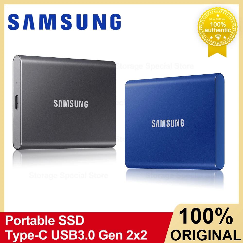 Samsung Portable SSD T5 500GB レッド サムスンポ?タブルSSDT5 Red/Gold | サムスン半導体日本