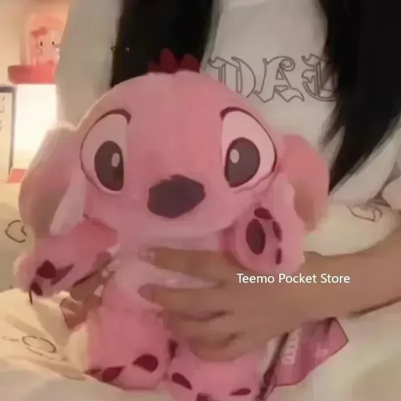 Plush Toys Lilo and Stitch Disney Soothing Doll Kawaii Anime Character Room Decoration Baby Companion