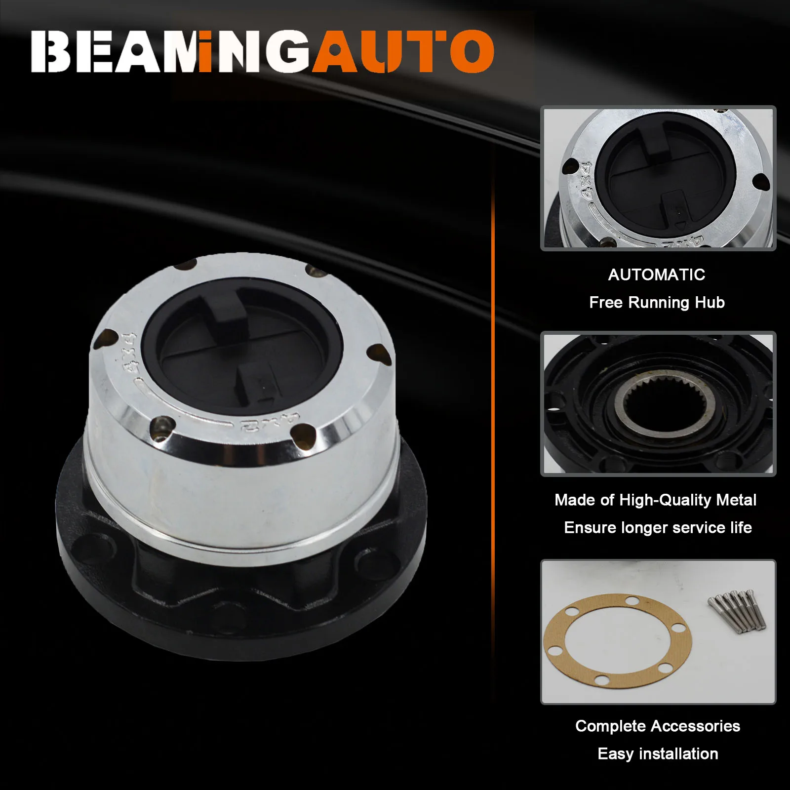 1 Piece For NISSAN Patrol 4x4 PU 90-up TATA Sumo All D Maverick Manual Free Wheel Locking Hubs B021 AVM445