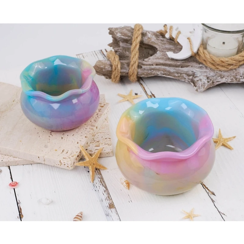 

Fish Tank Candle Jar Silicone Mold DIY Succulent Flower Pot Vase Jewelry Storage Box Concrete Resin Plaster Mould Decor