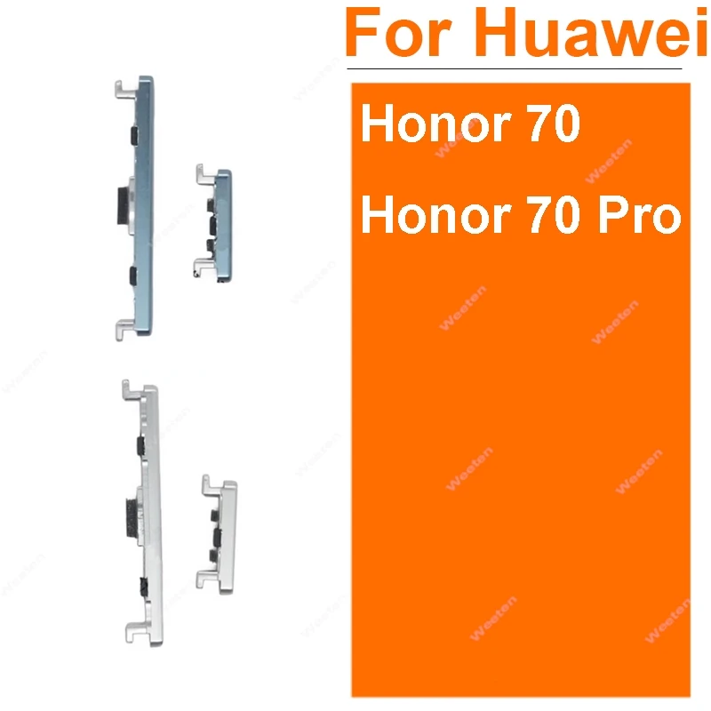 Power Volume Side Button Switch Replacement for Huawei Honor 70 Series