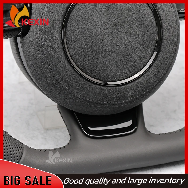 

For Audi A4 B8 A3 A6 A7 Red Sticks White Sticks Cover Steering Wheel Airbag Covers Trim Sticker Brand New Shell Accessories