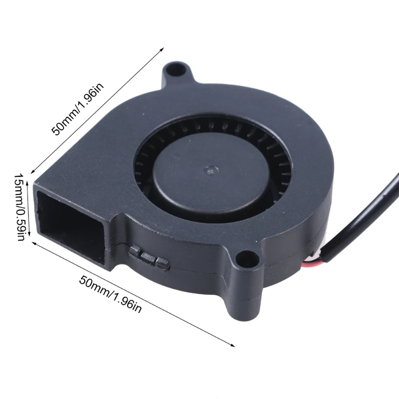 Cooling Fan 50x50x15mm USB Blowered 5V 5015 Brushless Variable Speed Controller For PC 3D Printer