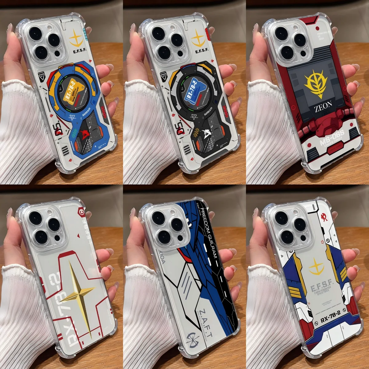 Stylish Gundam-Inspired Phone Case