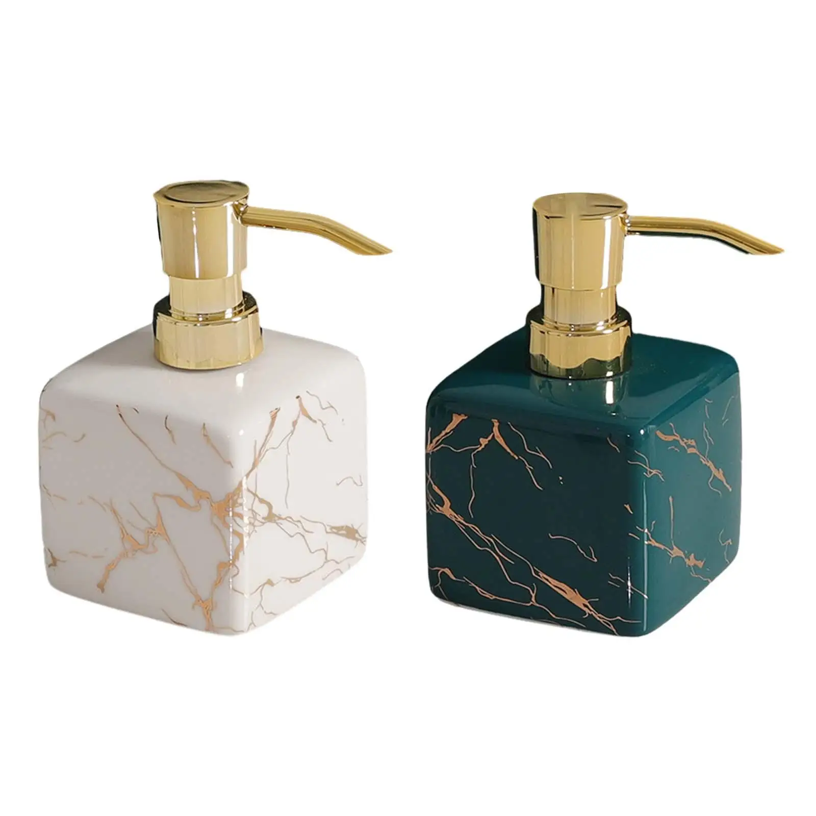

Soap Dispenser with Pump Lotion Pump Bottles Modern Refillable Bottle 300ml for