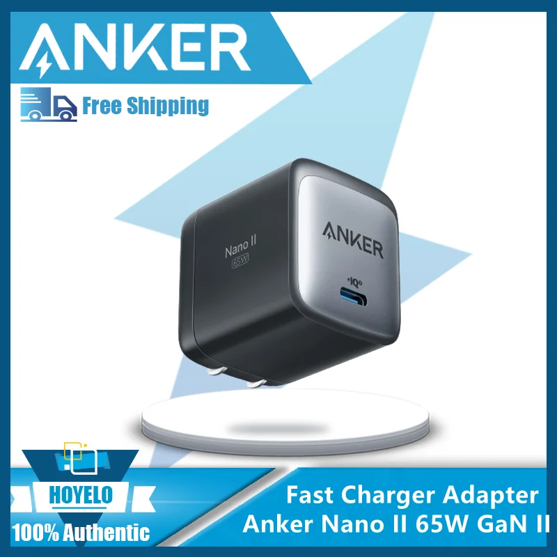 Anker Nano II 45W Fast Charger Adapter USB C Charger PPS Supported GaN II  Compact Iphone Charger For iphone 15/15 pro For Galaxy