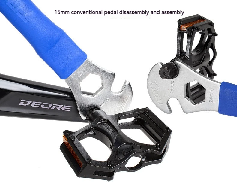 Mountainbike Pedal Entfernung Schlüssel Fahrrad Demontage Reparatur Werkzeuge 15mm Erweiterte Demontage Und Installation Werkzeuge – Detail 9