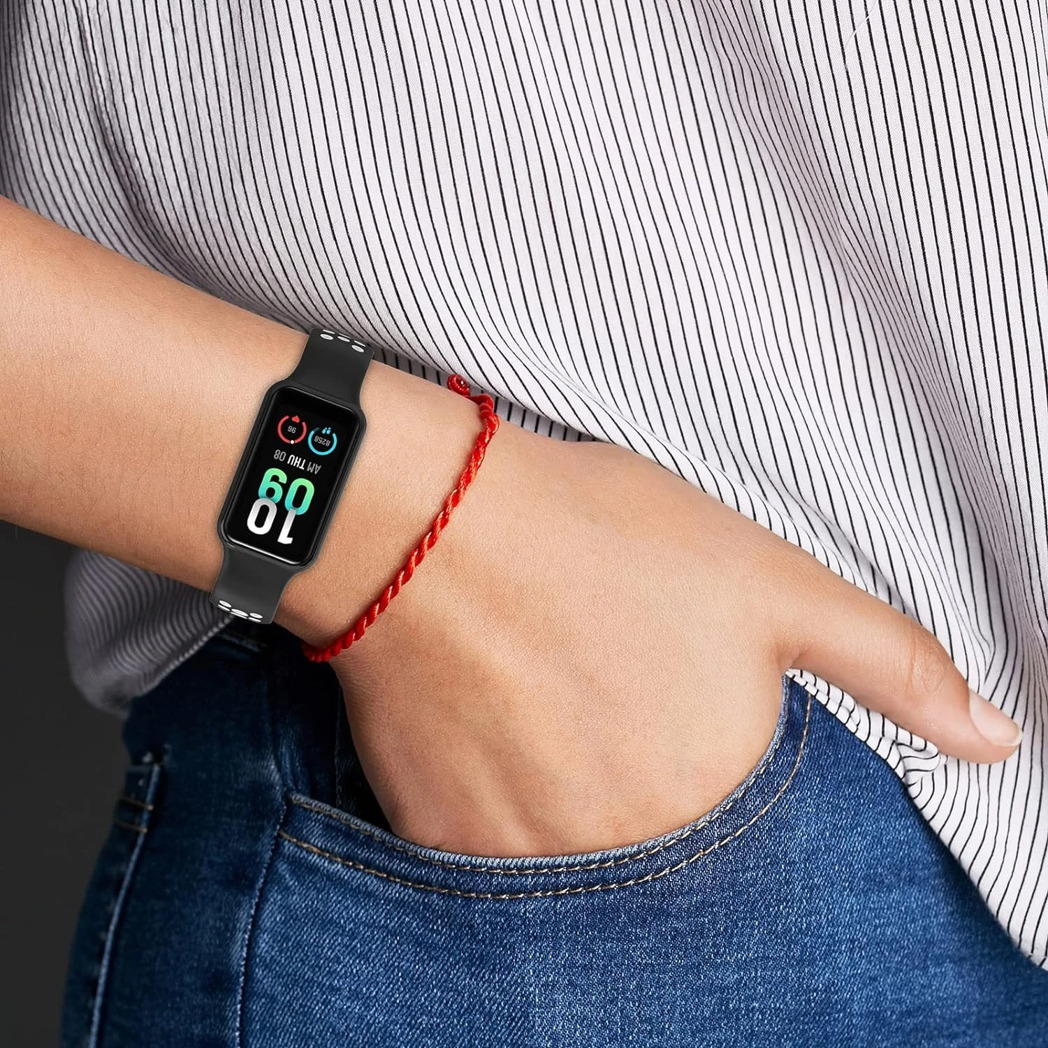 Upgrade your style with the Comfortable, Fashionable, and Vibrant Ultimate Comfort Band 7 Replacement Wristband. This Durable an