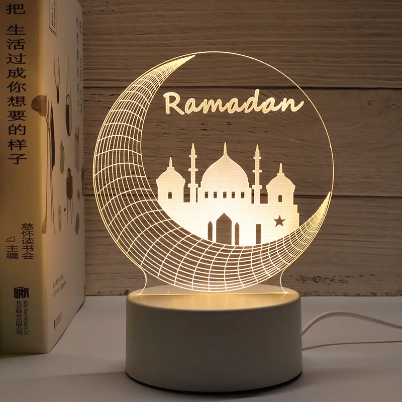 LED USB-Powered Islamic Festival Neon Night Light