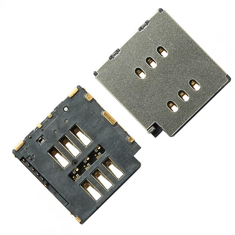 Lettore Di Schede Sim Compatibile Per Modulo Di Ricambio Apple Iphone 11 Pro / Max # Apple Iphone 11 Pro (A2215, A2217, A2160) # Apple Iphone 11 Pro M