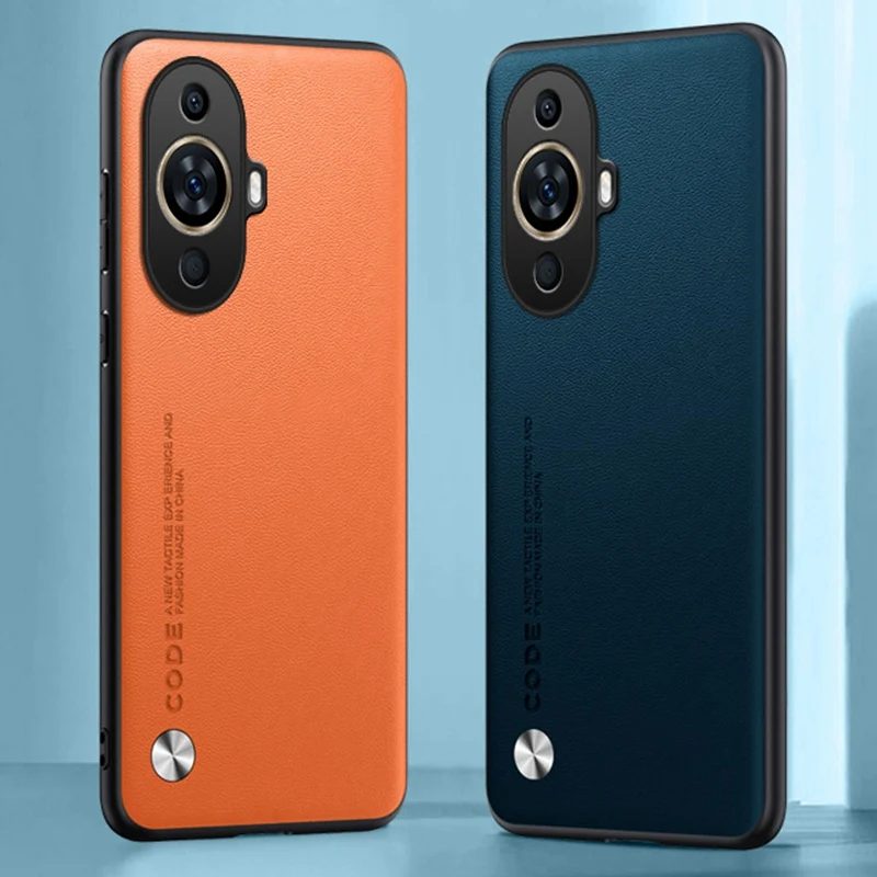 Luxury PU Leather Phone Case with Silicone Protection - Premium Coque Cover
