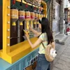 3L Large Capacity Hanging Sauce Dispenser Simple Refillable Sauce Storage Bottle Food Grade Tomato Salad Dressing Squeeze Bottle 3
