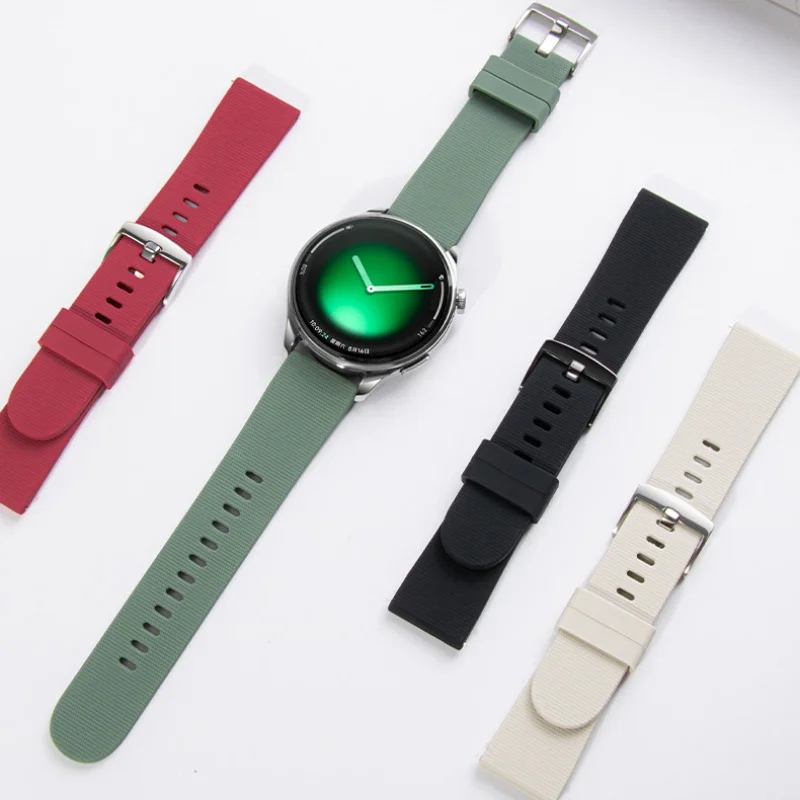 Premium Silicone Sport Strap - Enhanced Replacement Band