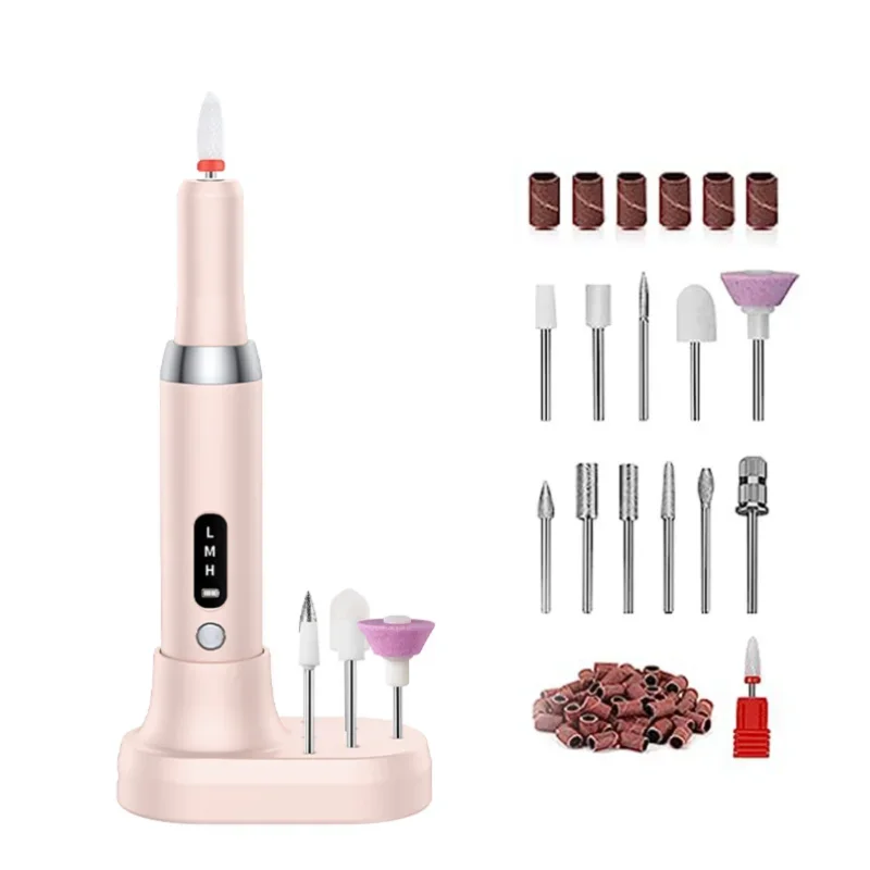 Electric Nail Drill Nail Drill Bits Professional Nails Grinding Polishing Manicure Machine