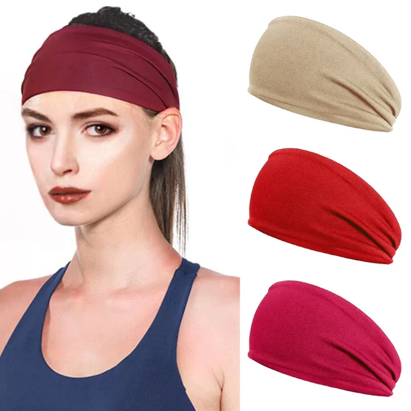 Sport Headband Fitness Sweat Bandage Head Hair Band Tennis