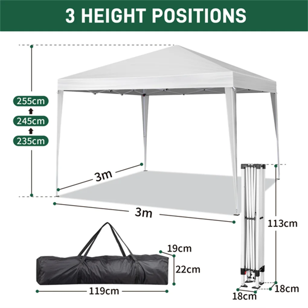 10*10ft Pop Up Canopy Tent, Gazebo 5