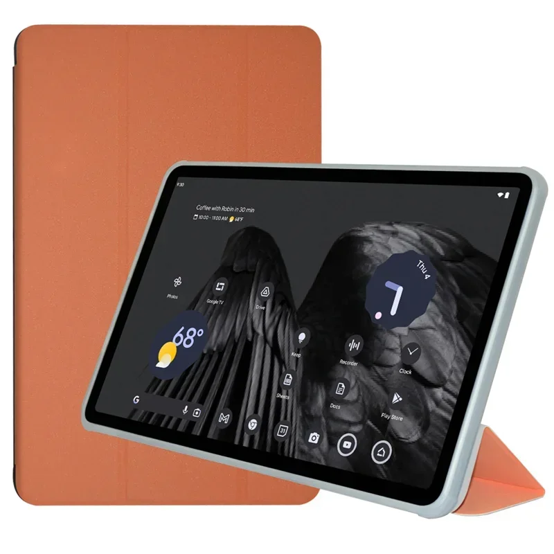 Teclast-スマートタブレット用のスリムなTPUカバー,3つ折りのスマート