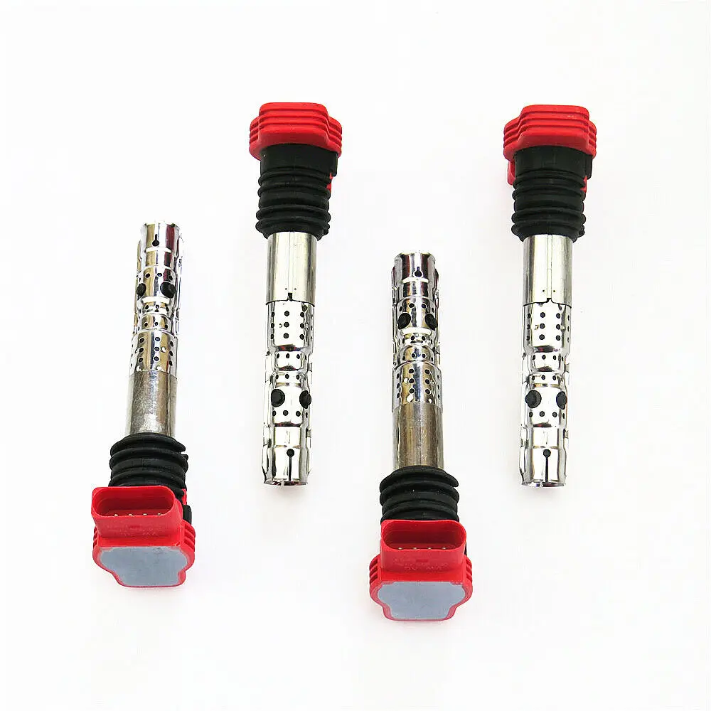 4Pcs/lots Ignition Coils 06C905115E 06C905115B 06C905115D For VW Jetta