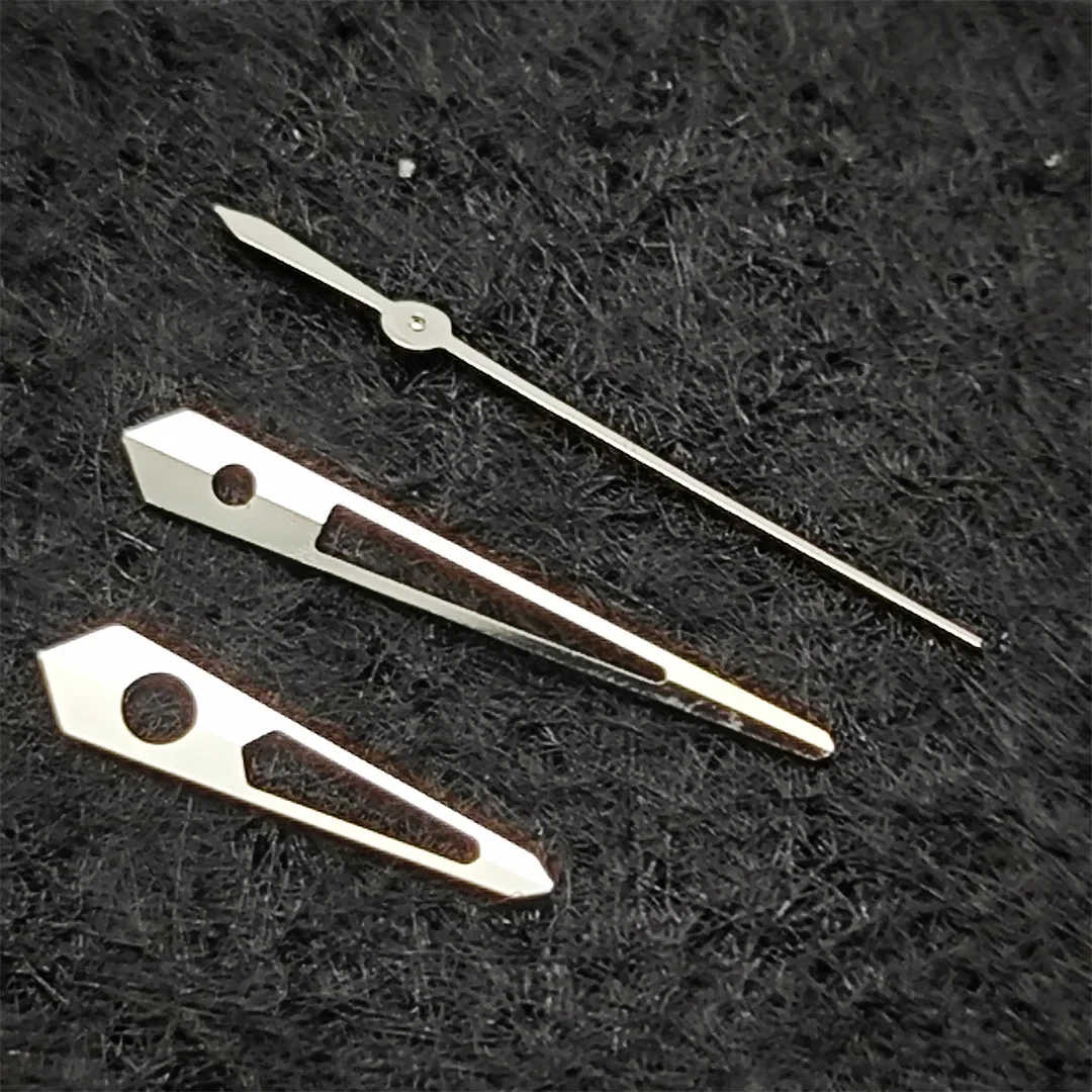 NH35 Watch Hands Skeleton Silver Pointer No Luminous Hands Watch Replacement Parts for NH35 / NH34/ NH36 / 4R/ 7S/ NH70 Movement watch accessories