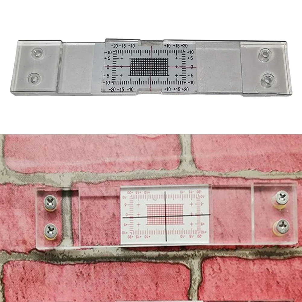 

1 Pc Crack Monitor Concrete Crack Monitor Crack Monitoring For Crack Monitoring - Crack Width Professional Measuring Tools