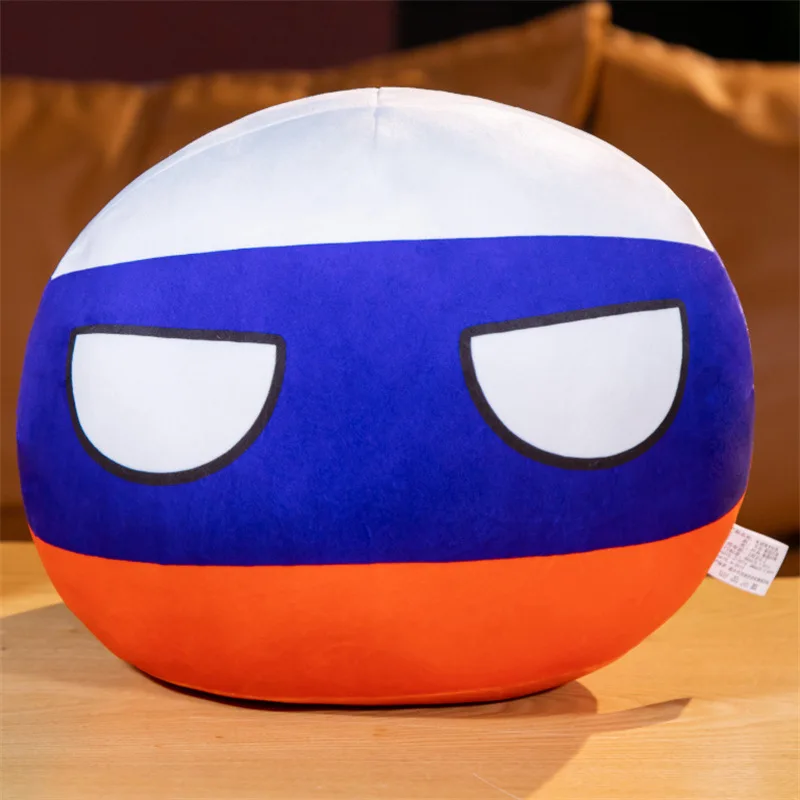 70 Styles 10cm Country Ball Plush Pendant - Adorable Stuffed Doll Toy Christmas Gift