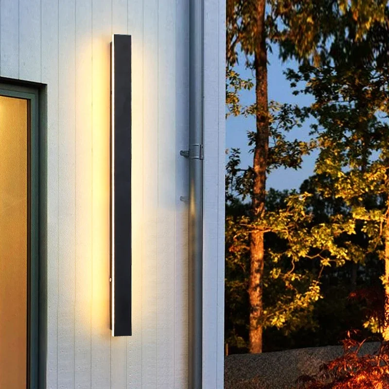 

Outdoor Wall Light Modern Waterproof IP65 Porch Garden Wall Lamp Fixtures Garage Front Door Decoration Anti-water Wall Lighting
