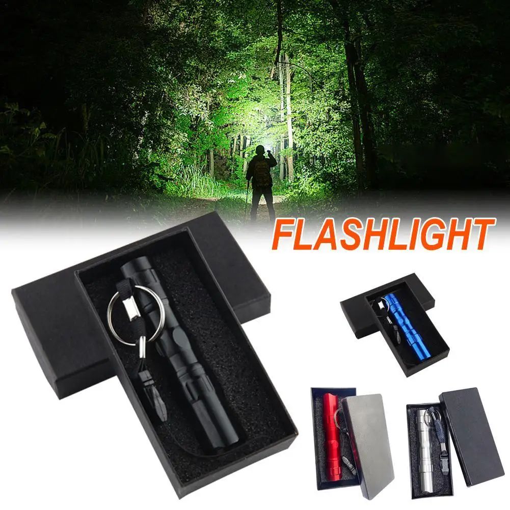 

Diving Flashlight Rechargeable Strong flashlight super bright LED mini flashlight Household lighting pocket flashlight