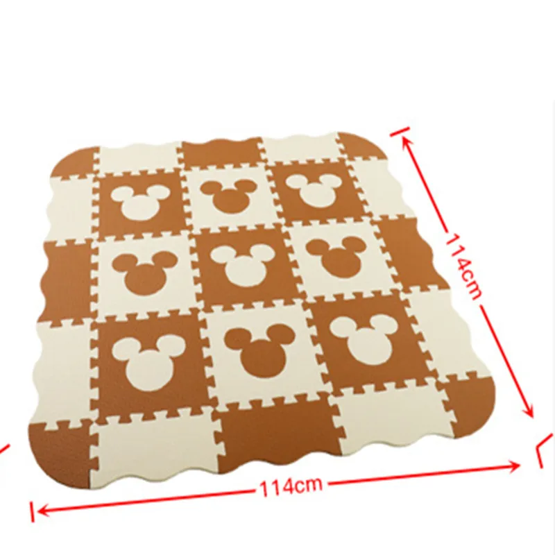 

Game Mats 114x114cm Activities Mat for Baby Play Mat Playroom Mat Crawling Mat Puzzle Mat Floor Noise Mat Tatames for Baby Mats