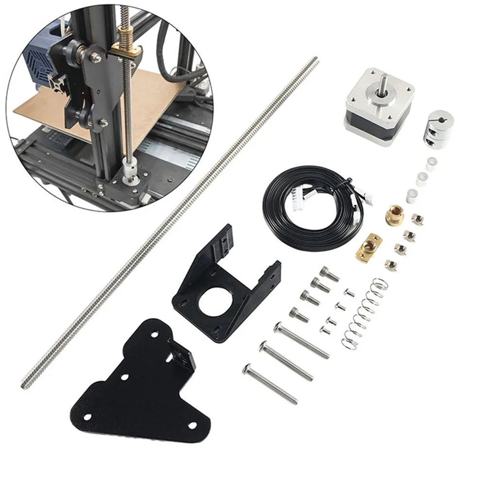 Professional Dual Z-Axis Upgrade Parts Set 3D Printer Replacement Accessories for Anycubic Standard Kobra