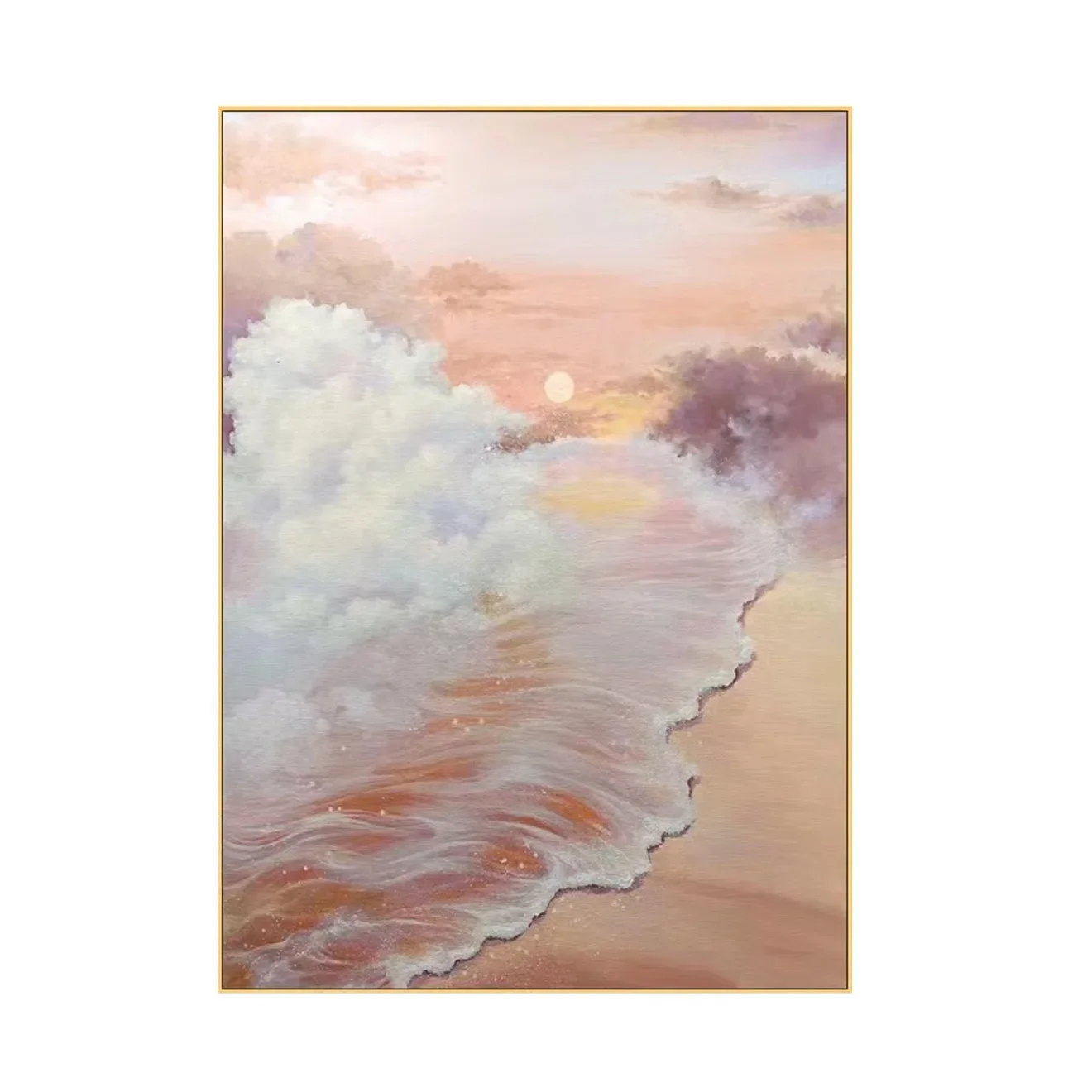 

3454519Digital oil painting living room decorative painting sofa background wall hanging paintingmural