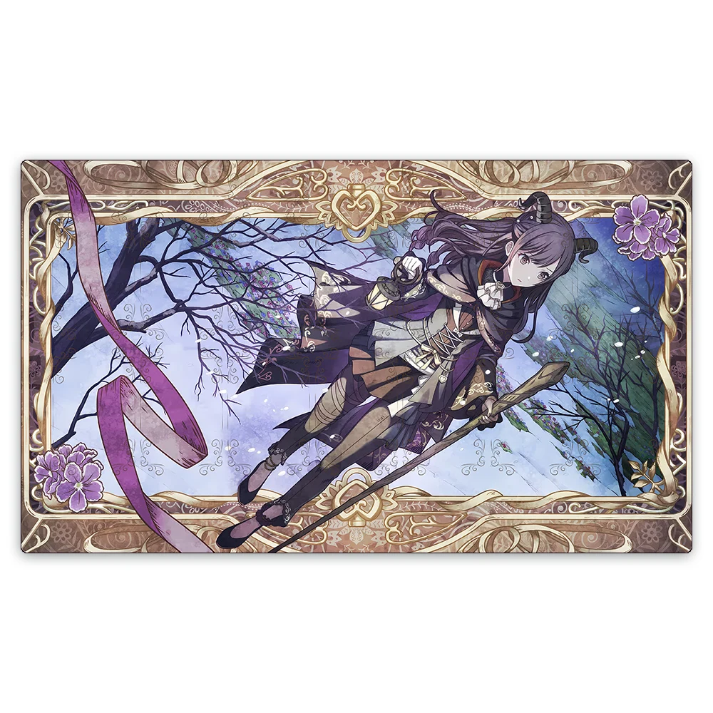 Generic Yugioh Shinonome Ena Game Playmat Soft Fabric Natural Best