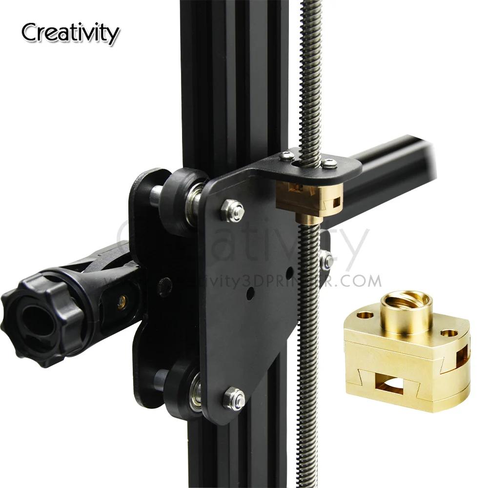 Oldham Shaft Coupler With Nut Peças para Impressora 3d Parafuso do Eixo z Voron Blv e Vzbot Impressoras 3d Ender3 Cr10 t8 18 mm 16 mm - Imagem 5