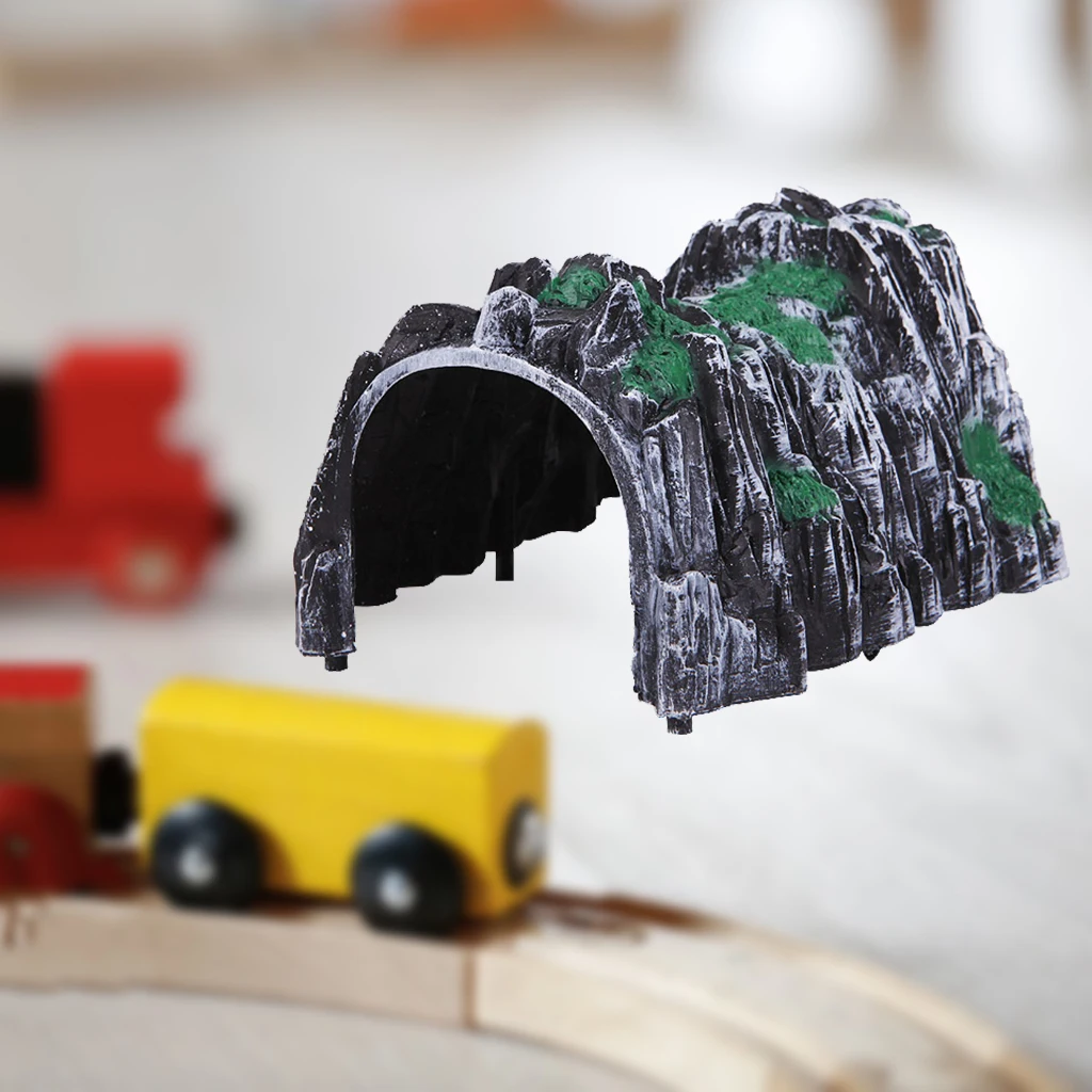 Cave HO Gauge Sand Table Model Railway Train Tunnel Miniature Home Decor Crafts 