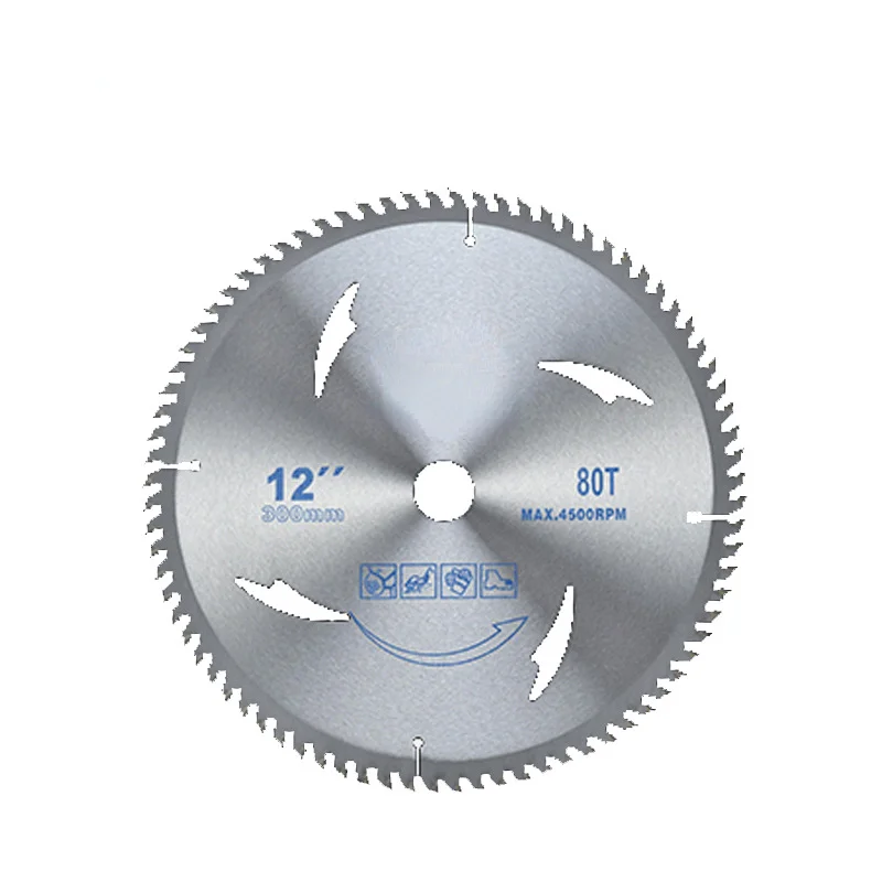 Aluminum alloy saw blade Ultra thin woodworking circular saw blade Multi functional 10 inch 12 inch aluminum cutting blade