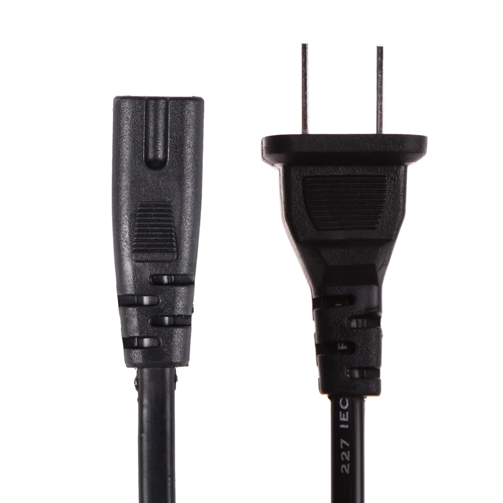 2 Prong AC Power Supply Adapter for Gaming Consoles