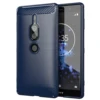 Shockproof Case For Sony Xperia XZ2 Premium XZ2 Compact mini Carbon Fiber Cover for Sony Xperia XZ2 Protector Soft Silicon Cases 5