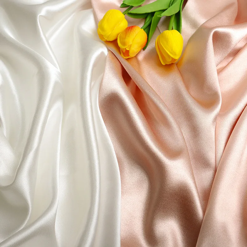 

Sewbato New Cloth Soft Bright Crystal Satin High Quality Smooth Environmentally Friendly Fabric Clothing / Handmade Fabric Cloth