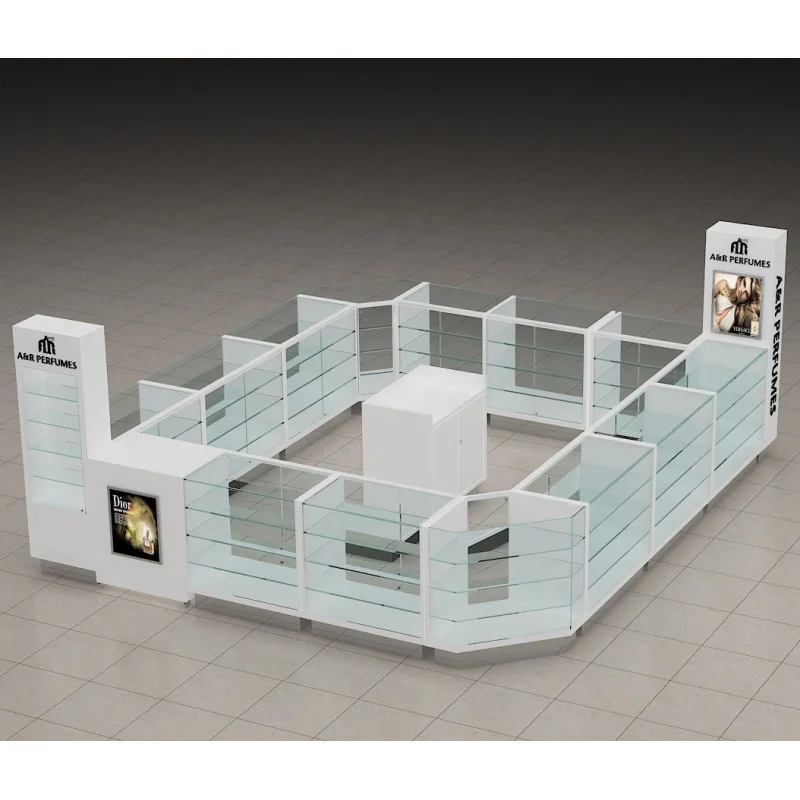 Personalizzato, Blk0221 Profumo Cosmetici Display Vetrina Centro Commerciale In Legno Chiosco Design Profumo Chiosco Profumo Stand