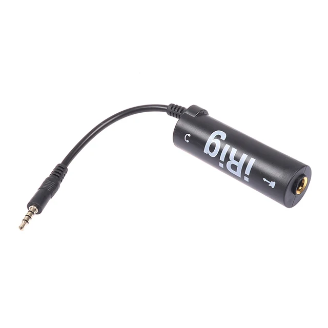 기타와 오디오 장치를 쉽게 연결하는 KOQZM Irig Hot 기타 인터페이스 변환기