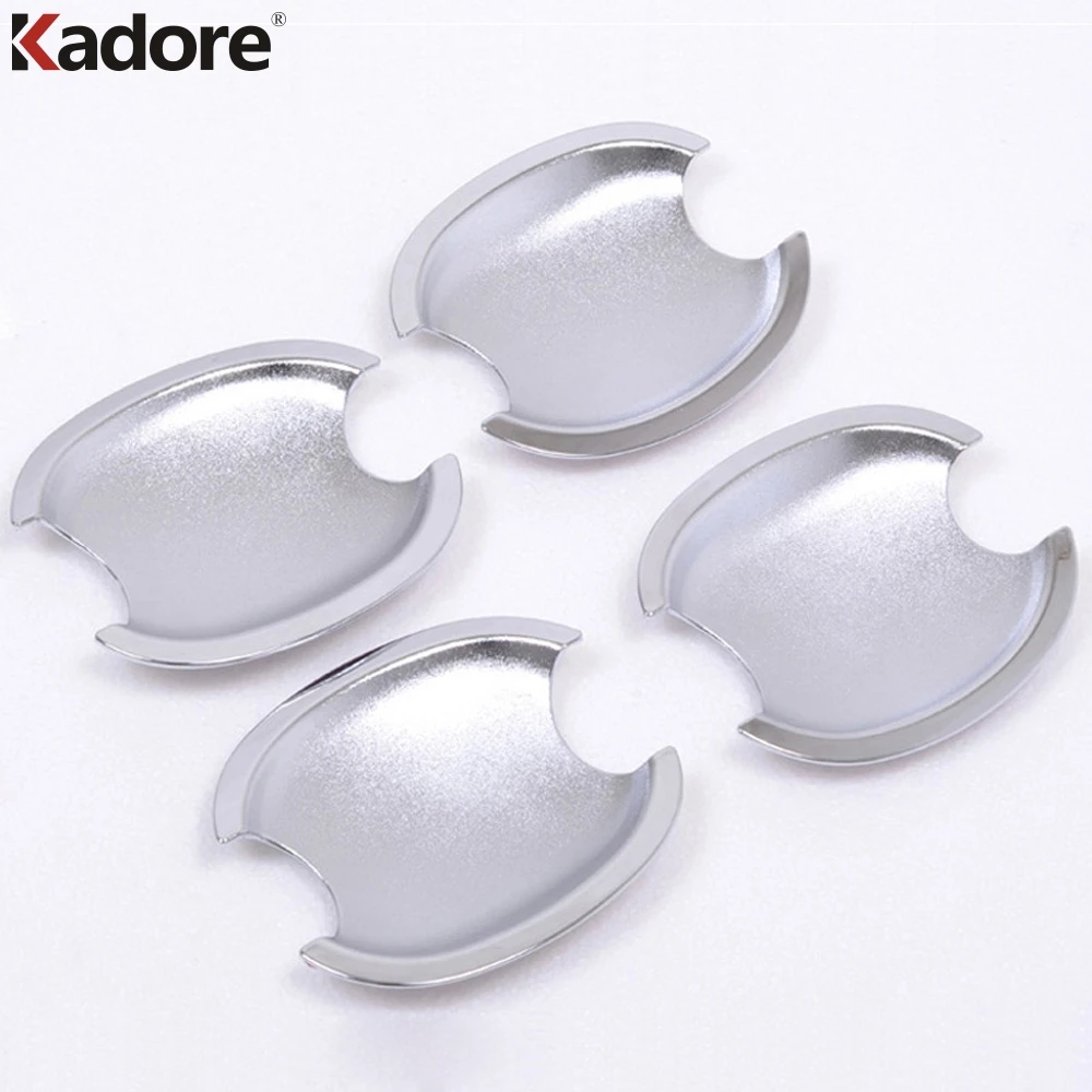 Für Volkswagen Vw Polo 2008 2009 2010 2011 2012 2013 Chrome Side Tür Griff Schüssel Tasse Abdeckung Trim Auto Styling Zubehör