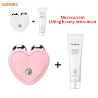 Face Lifting Machine Facial Massager EMSMicrocurrent Roller Skin Tightening Charging Facial Anti Wrinkle Rejuvenation Beauty 1