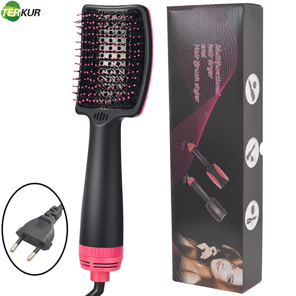 One Step Hair Dryer Brushes Hot Air Brush Straightener For All  Types Eliminate Frizzing Tangled Knots Promote Healthy Shiny